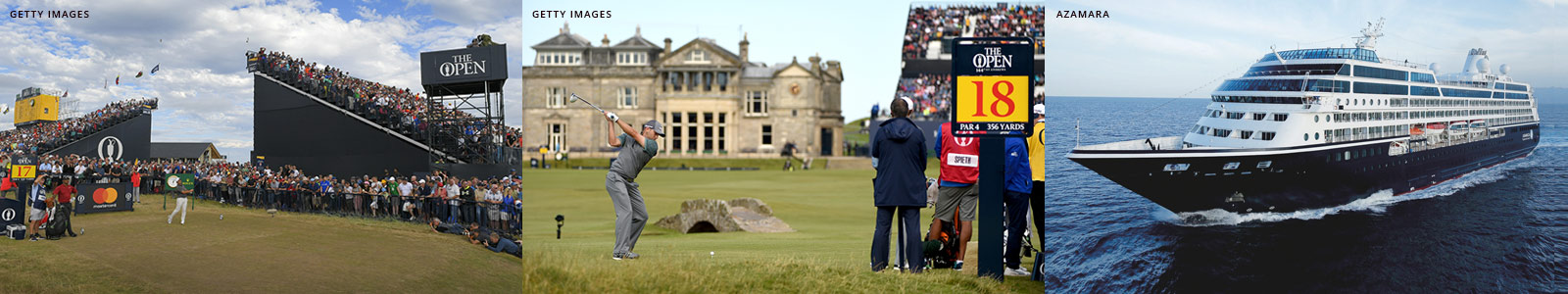 the Open  Golf Championship Tours and Golf Cruises